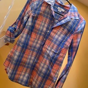 Vineyard vines popover button down